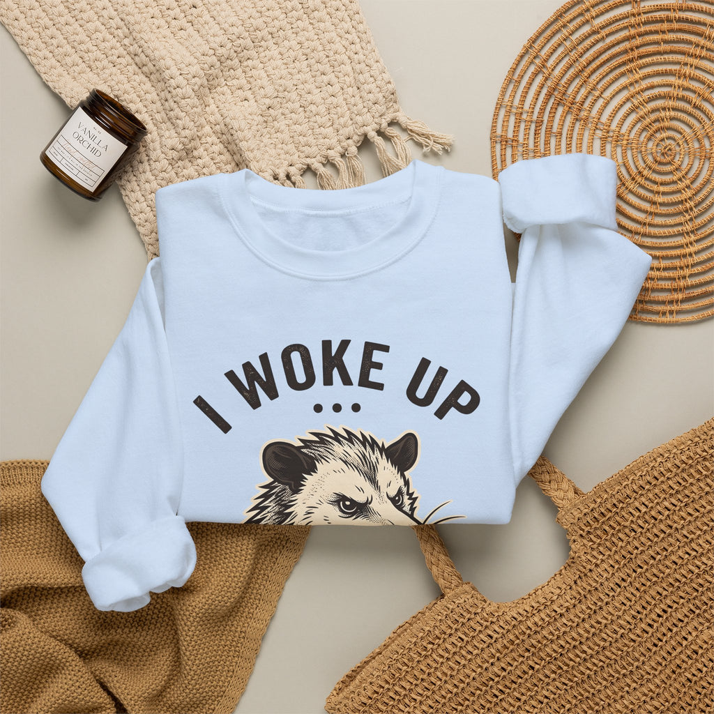 Opossum Coffee Sweatshirt Possum Espresso Gift Women Comic Sweatshirt Coffee Sweatshirt Opossum Enthusiast Cartoon Sweatshirt Coffee Graphic Retro Cup Sweatshirt