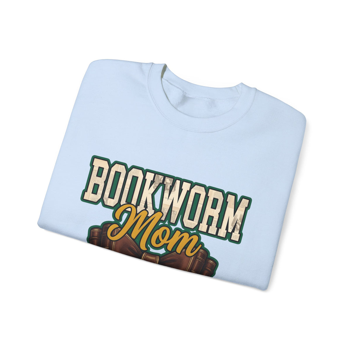 Book Bow Sweatshirt Moms Reading Gift Women Bold Graphic Sweatshirt Bookmark Sweatshirt Mother Fan Graphic Design Book Illustration Retro Stacked Books