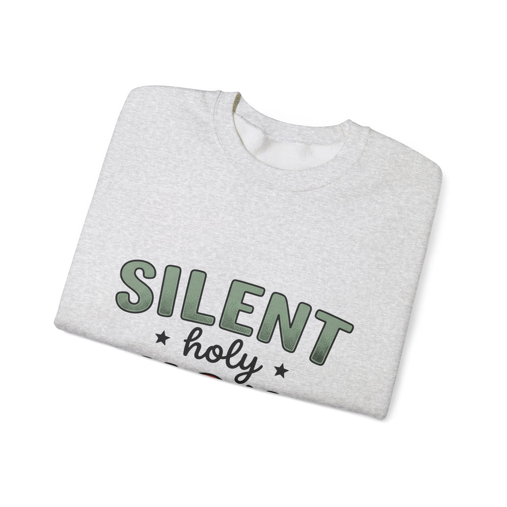 Holiday Text Sweatshirt Christmas Holiday Gift Women Playful Sweatshirt Typographic Sweatshirt Xmas Fan Festive Graphic Holiday Design Christmas