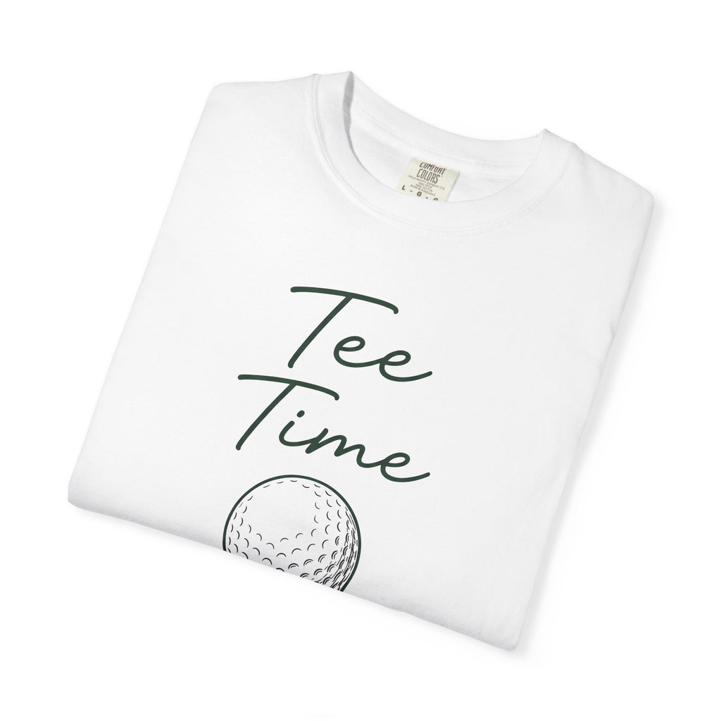 Golf Ball Golf Hiking Gift Flat Golf Golfing Fan Simple T-Shirt