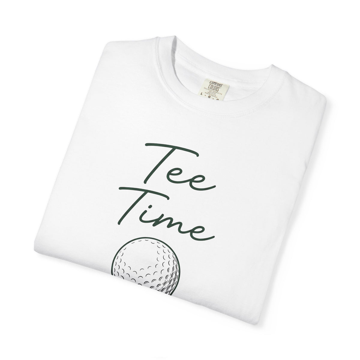 Golf Ball Golf Hiking Gift Flat Golf Golfing Fan Simple T-Shirt