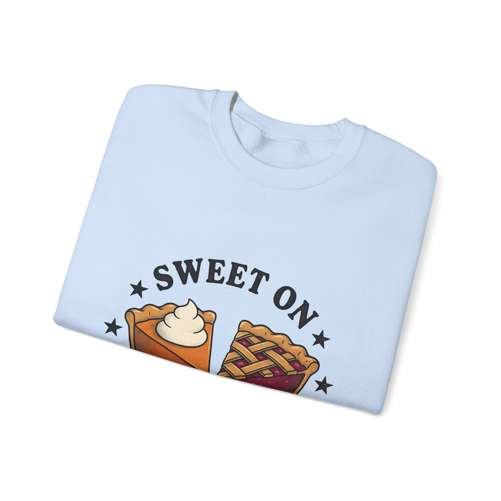 Pie Pieces Sweatshirt Desserts Seasonal Gift Women Retro Sweatshirt Pie Slices Sweatshirt Pastry Fan Vintage Sweatshirt Holiday Graphic Sketch Sparkles Sweatshirt