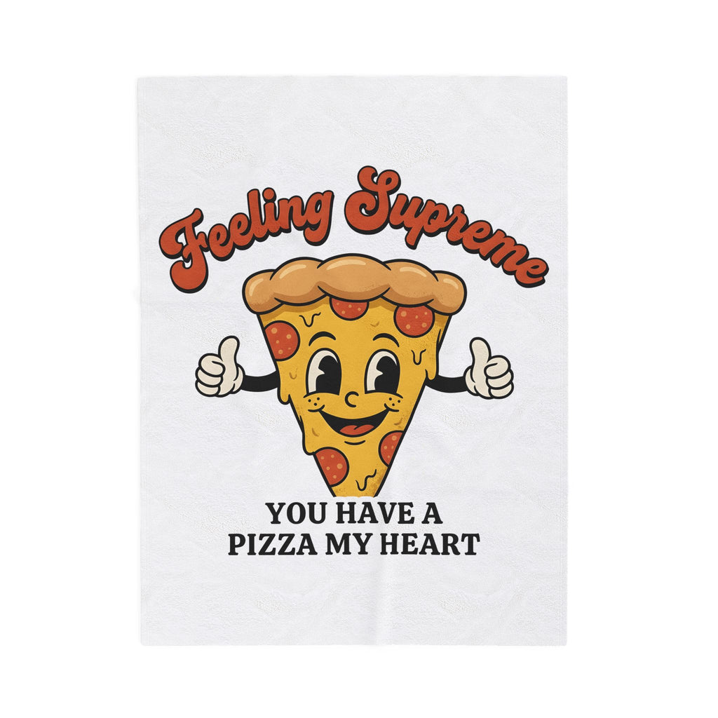 Pizza Cartoon Blanket Pizza Food Gift Women Cute Blanket Pizza Blanket Pizza Fan Kawaii Blanket Cuisine Graphic Retro Stars Blanket