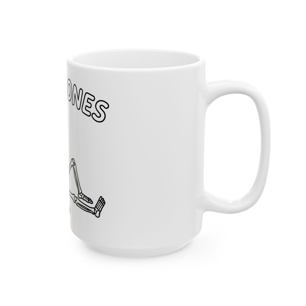 Skeleton Graphic Mug Funny Halloween Gift Women Cartoon Mug Skull Mug Humor Fan Spooky Graphic Design Retro Bones Mug