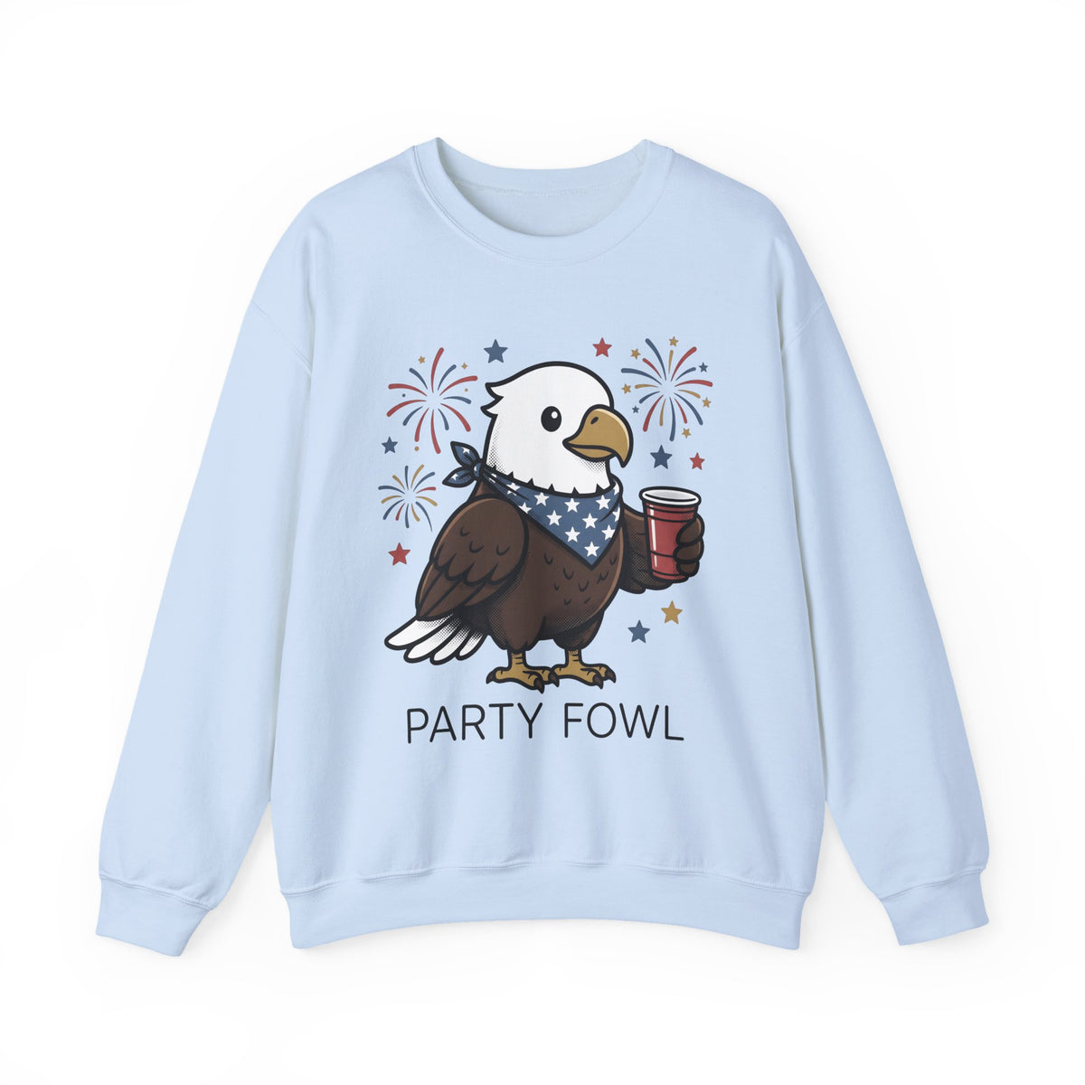 Bald Eagle Sweatshirt 4th Of July Usa Gift Women Comic Sweatshirt Eagle Sweatshirt Independence Day Fan Cartoon Sweatshirt American Graphic Vintage Fireworks