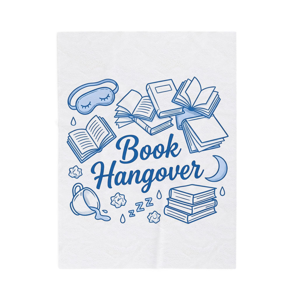 Book Stack Blanket Book Reading Gift Women Doodle Blanket Book Pile Blanket Bibliophile Fan Illustrated Graphic Bookworm Design Whimsical Sleep