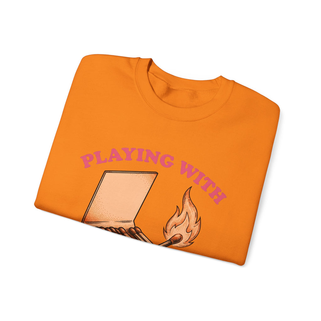 Matchbox Blaze Sweatshirt Cowgirl Country Gift Women Distressed Sweatshirt Lighter Sweatshirt Rodeo Fan Vintage Sweatshirt Rural Graphic Sketch Spark Sweatshirt