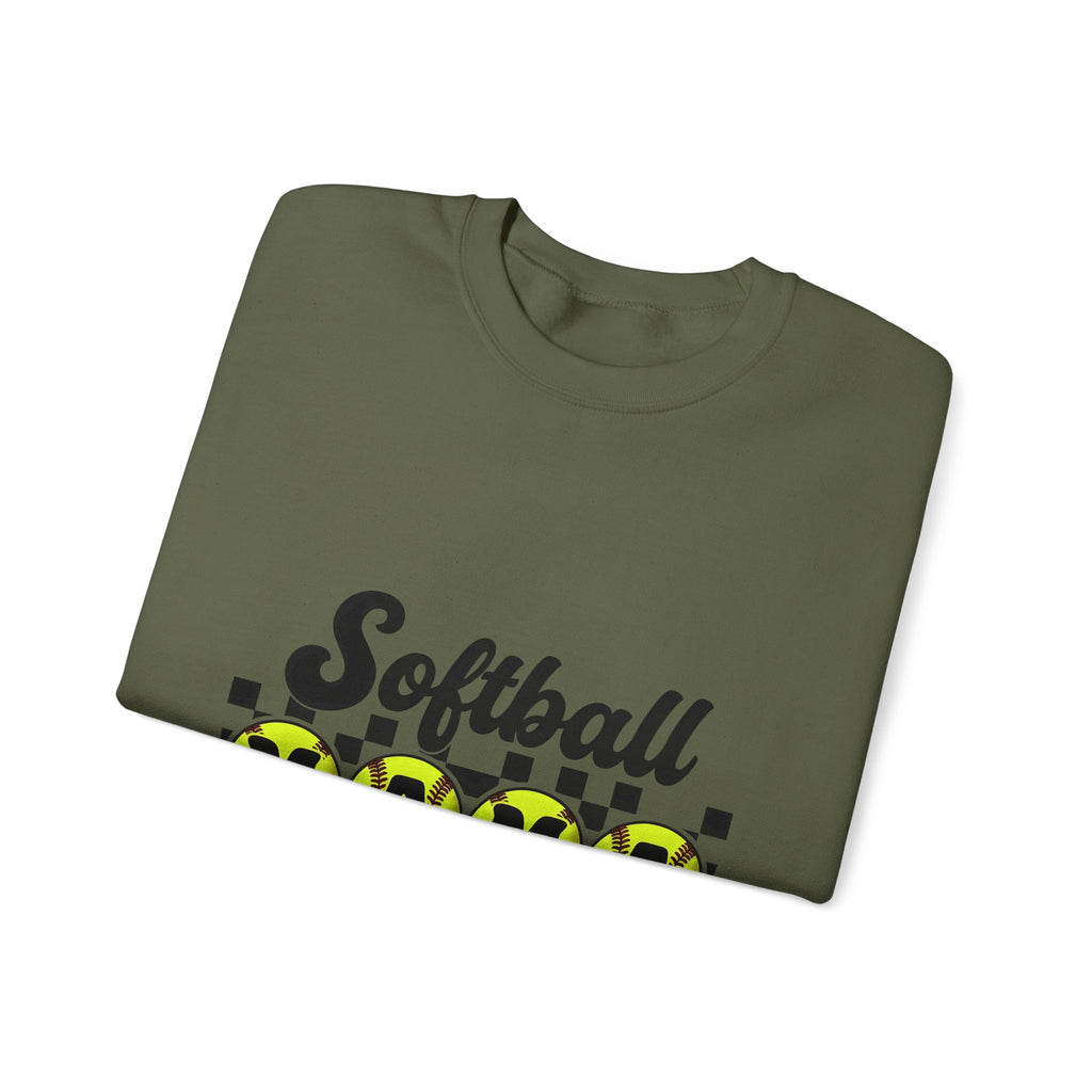 Softball Balls Sweatshirt Softball Mom Competition Gift Women Minimalist Sweatshirt Softballs Sweatshirt Mom Fan Simple Sweatshirt Competitive Graphic