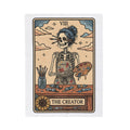 Skeleton Artist Blanket Artist Gothic Gift Women Tarot Card Blanket Skeleton Blanket Art Enthusiast Occult Graphic Blanket Vintage Sunflower Blanket