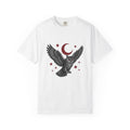 Moon Owl T-Shirt Gothic Creatures Gift Women Classic T-Shirt Owl T-Shirt Dark Fan Vintage T-Shirt Beast Graphic Ink Shines T-Shirt