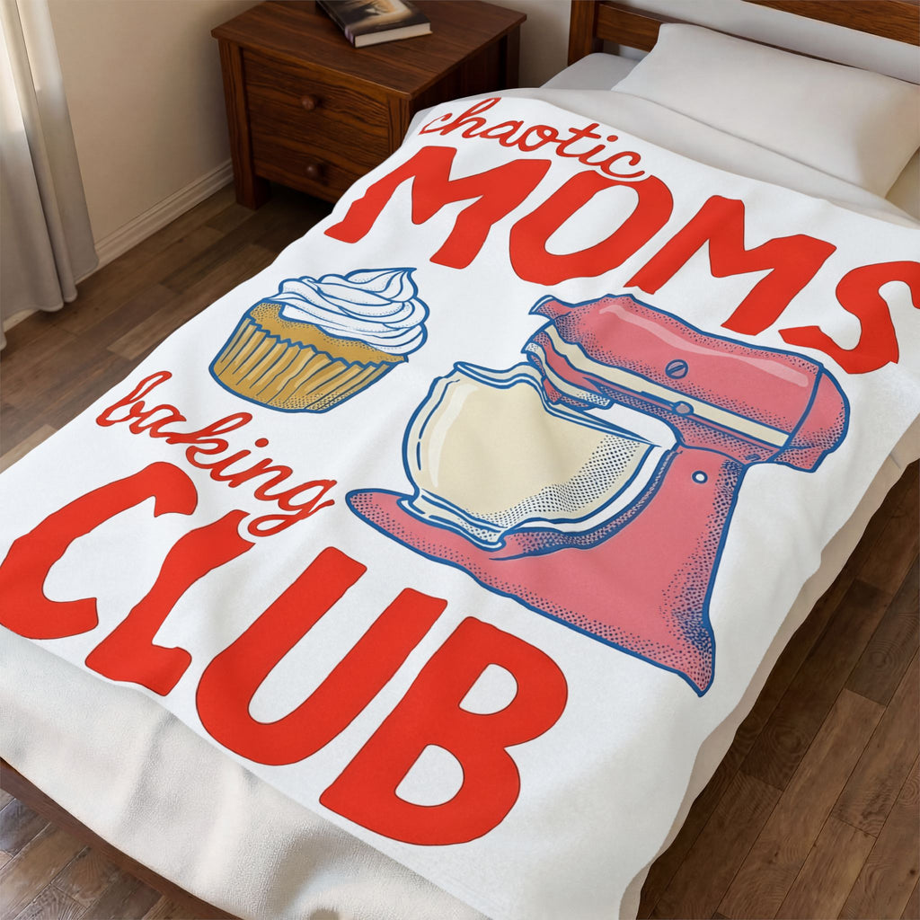 Kitchen Mixer Blanket Moms Pastries Gift Women Retro Blanket Stand Mixer Blanket Mother Fan Vintage Blanket Bakery Graphic Sketch Muffin Blanket