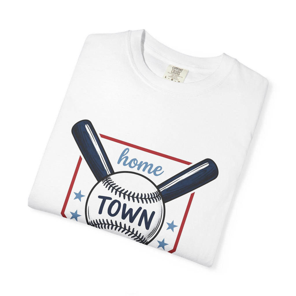Baseball Graphic T-Shirt America/4th Of July Sports Gift Women Vintage T-Shirt Baseball T-Shirt Patriot Fan Distressed T-Shirt Athletic Graphic