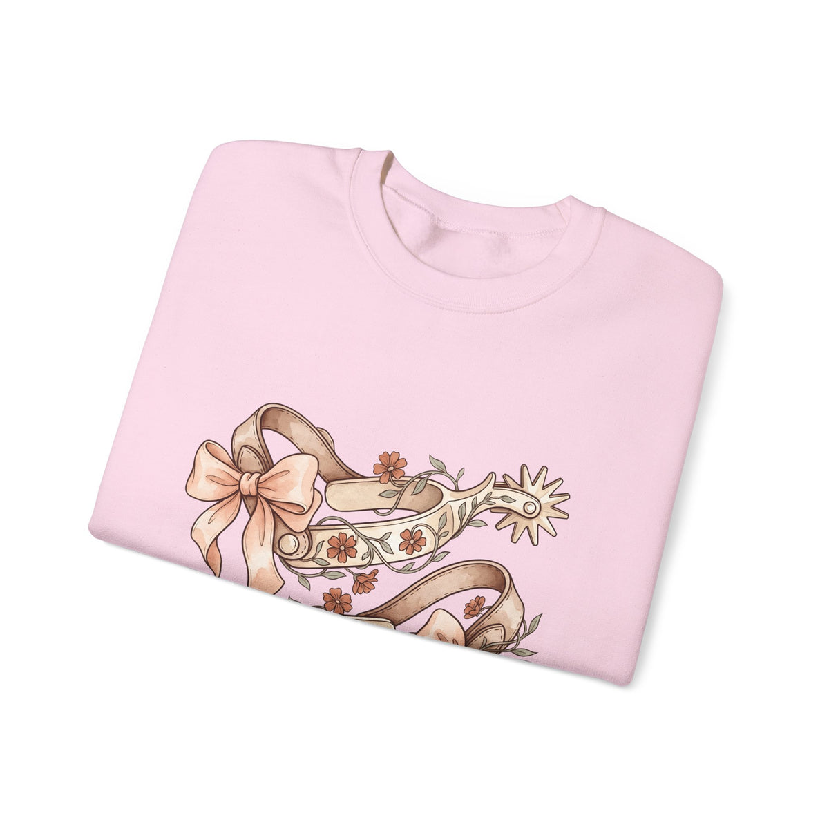 Rodeo Spurs Sweatshirt Cowgirl Cowboy Gift Women Tribal Sweatshirt Spur Sweatshirt Cowgirl Fan Rodeo Graphic Cowhand Graphic Farmhouse Blossom Sweatshirt