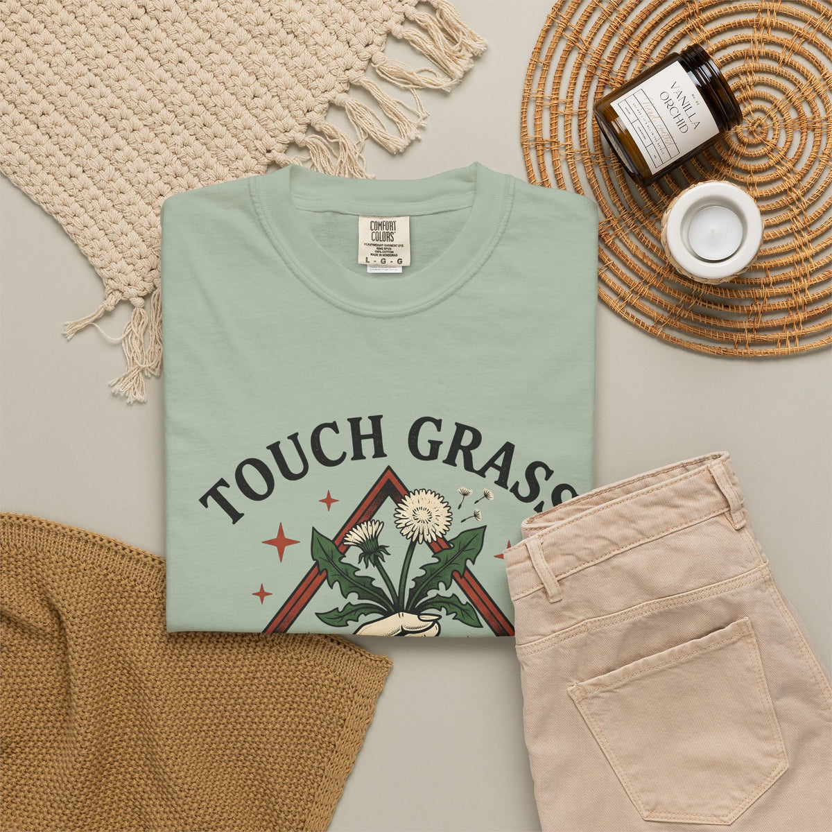 Hand Seed Head T-Shirt Boho Chic Environment Gift Women Old Fashioned T-Shirt Dandelion T-Shirt Hippie Fan Vintage T-Shirt Eco Graphic Sketch