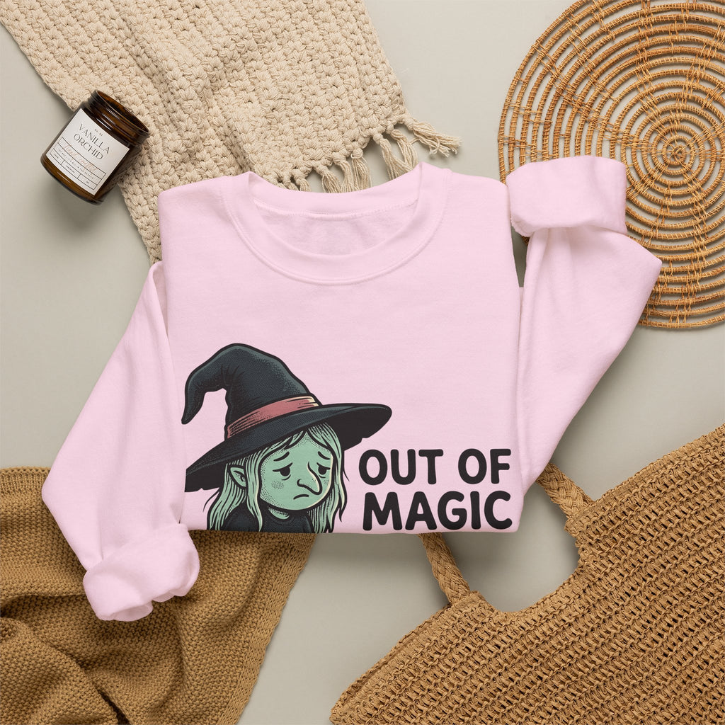 Magic Vacuum Sweatshirt Halloween Joke Gift Women Hand Drawn Sweatshirt Suction Machine Sweatshirt Horror Fan Hand Drawn Sweatshirt Prank Graphic Distressed