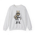 Bear Snorkeling Sweatshirt Funny Nature Gift Women Classic Sweatshirt Grizzly Sweatshirt Humor Fan Vintage Sweatshirt Wildlife Graphic Ink Diving Helmet Sweatshirt