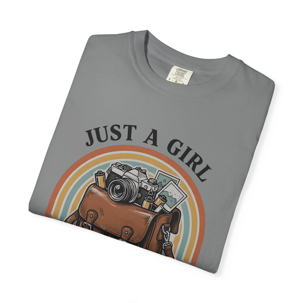 Photo T-Shirt T-Shirt Photography Backpack Gift Women Classic T-Shirt Camera T-Shirt T-Shirt Photographer Enthusiast Vintage T-Shirt Rucksack Graphic