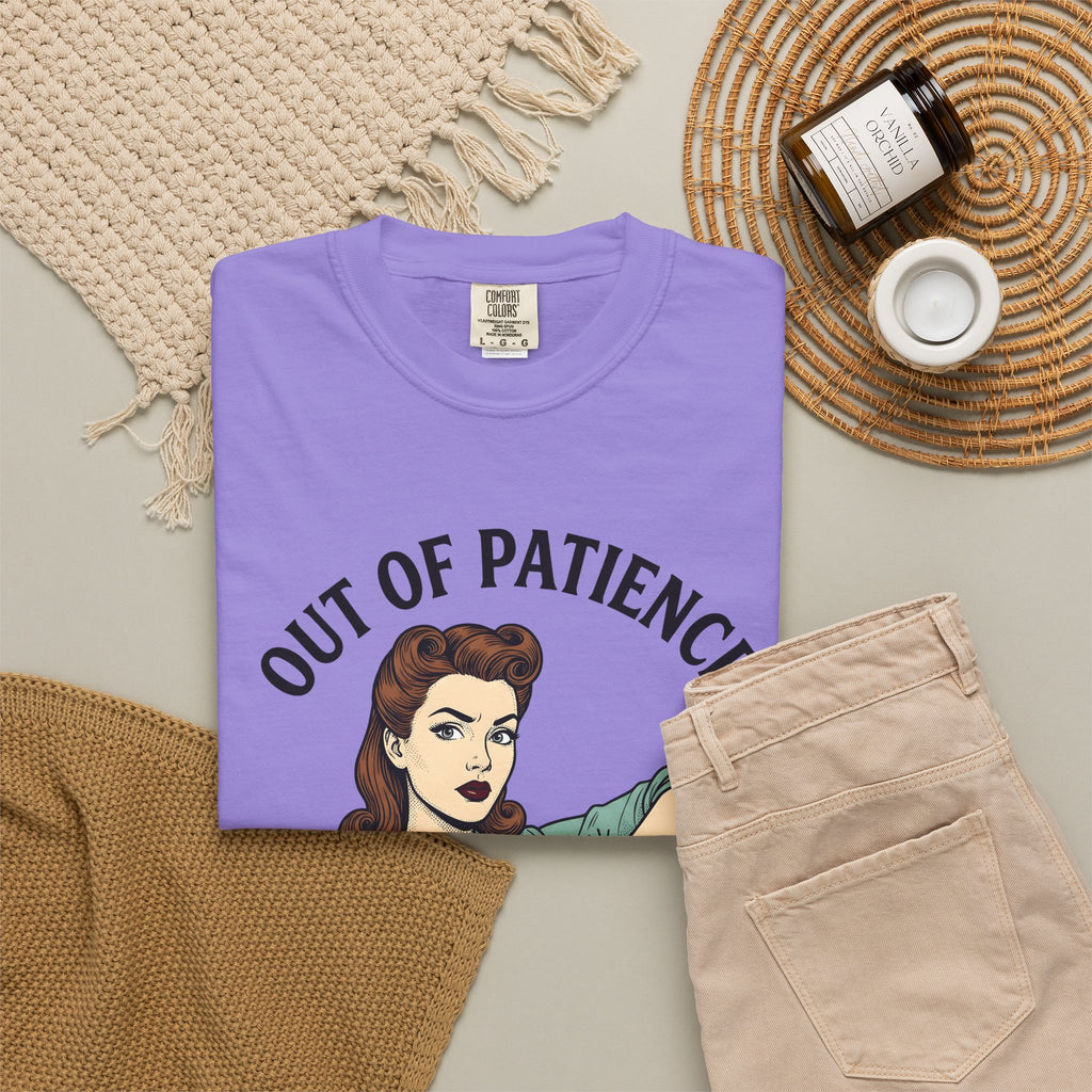 Old Fashioned Female T-Shirt Moms Puns Gift Women Line Art T-Shirt Vintage Lady T-Shirt Motherhood Enthusiast Illustration Graphic Drawing Retro