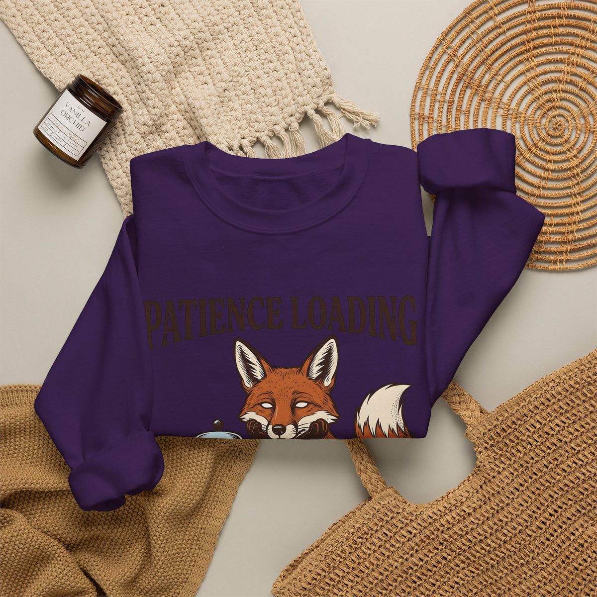 Fox Espresso Sweatshirt Funny Wildlife Gift Women Retro Sweatshirt Coffee Sweatshirt Humor Fan Vintage Sweatshirt Animal Graphic Sketch Coffee Maker Sweatshirt