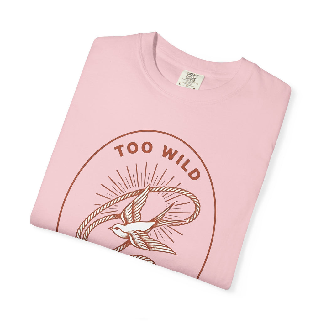 Swallow Bird Rope T-Shirt Cowgirl Adventure Gift Women Vintage T-Shirt Lariat T-Shirt Cowboy Fan Retro T-Shirt Explorer Graphic Western Sunburst