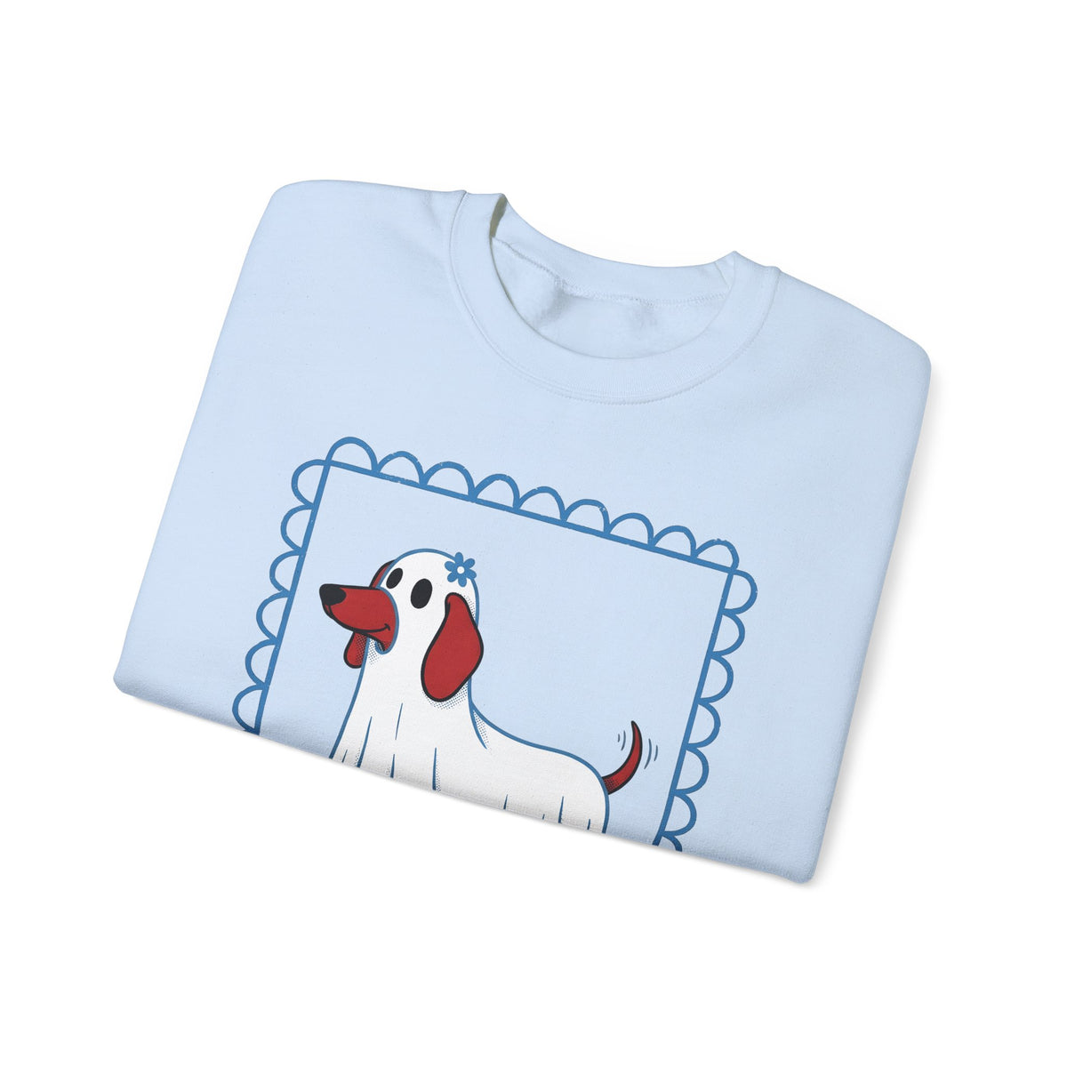 Dachshund Ghost Halloween Dog Gift Cartoon Wiener Sweatshirt