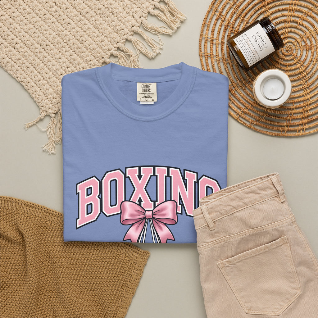 Boxing Gloves Boxing Workout Gift Cartoon Boxing Mitts Boxing Fan Fighting Fitness T-Shirt