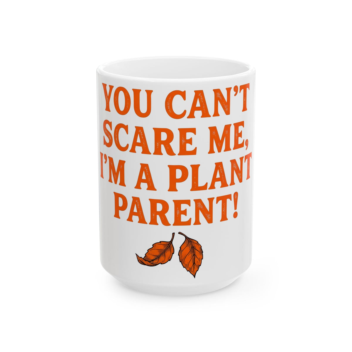 Autumn Leaves Halloween Plant Gift Bold Fall Foliage Spooky Fan Vintage Fall Foliage Mug