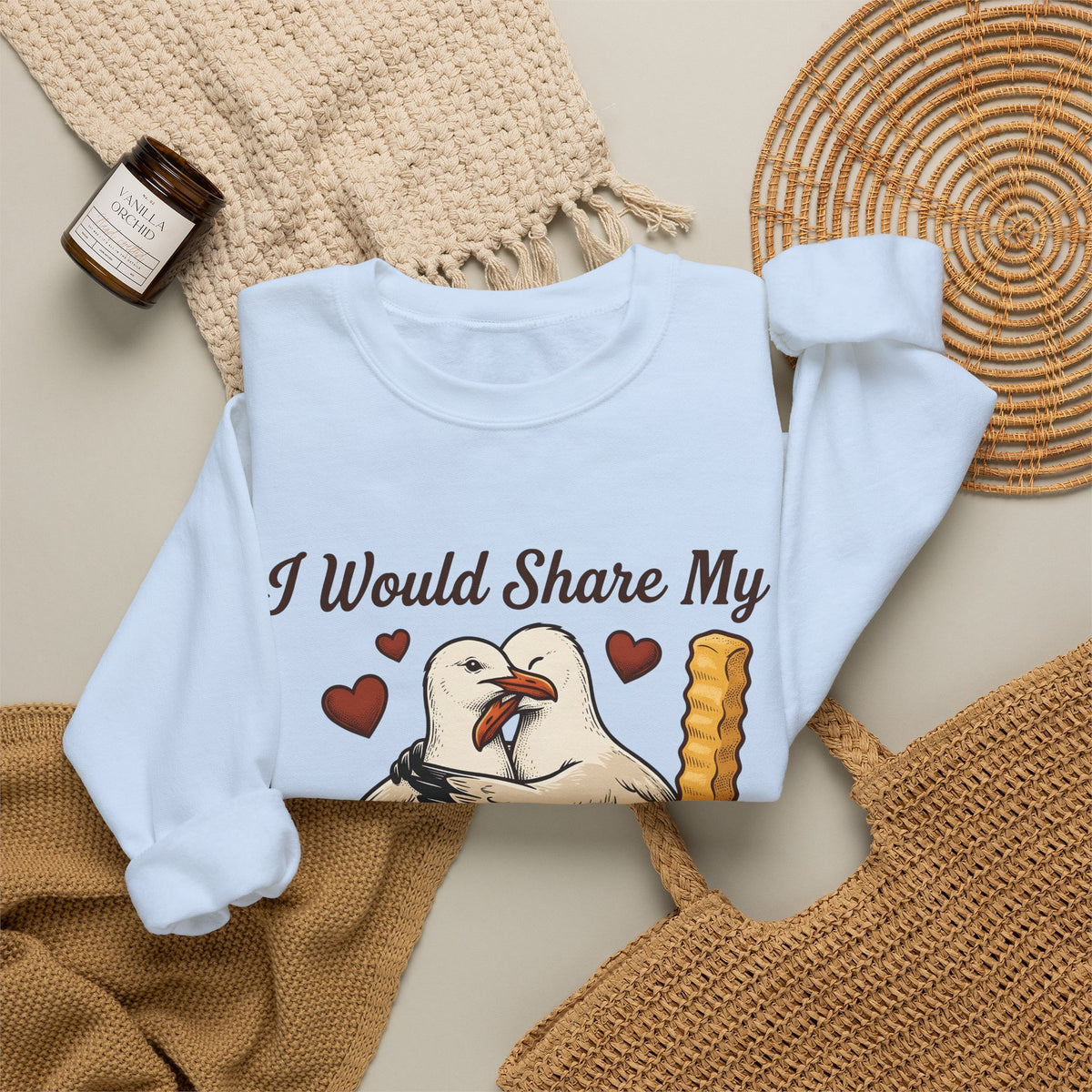 Seagull Couple Sweatshirt St. Valentine's Day Humor Gift Women Vintage Sweatshirt Gull Sweatshirt Valentine Fan Retro Sweatshirt Funny Graphic Hand Drawn