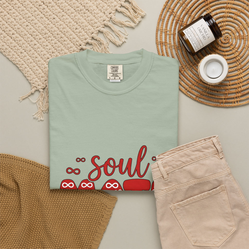 Soulmate Phrase T-Shirt St. Valentine's Day Pairs Gift Women Cute T-Shirt Soulmate T-Shirt Valentine Fan Adorable T-Shirt Couples Graphic Clean