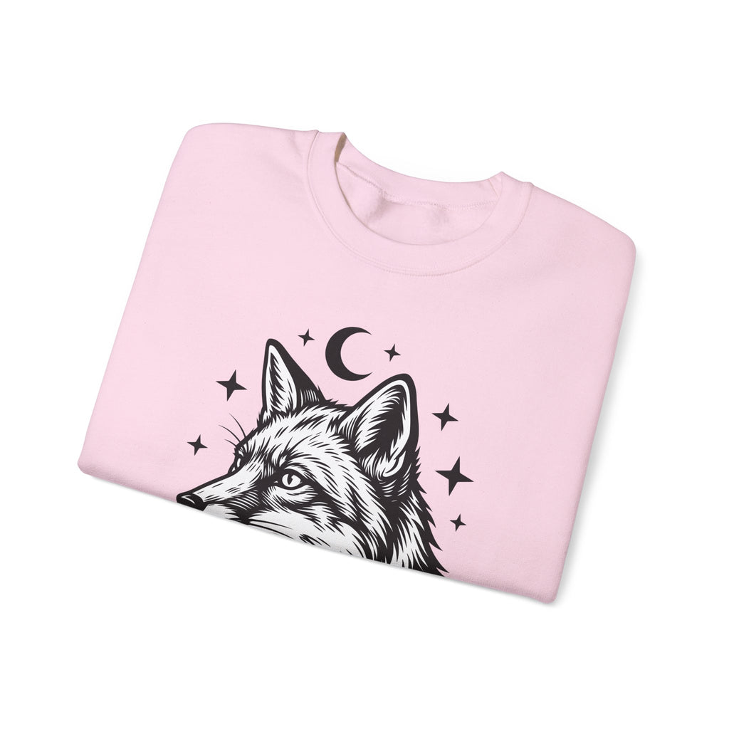 Wolf Portrait Sweatshirt Boho Chic Fauna Gift Women Sketch Sweatshirt Canine Sweatshirt Bohemian Fan Drawing Design Graphic Creature Illustration Graphic