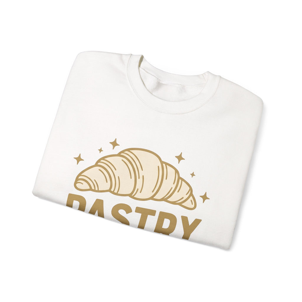 Croissant Sweatshirt Desserts Confections Gift Women Line Art Sweatshirt Pastry Sweatshirt Sweets Fan Minimalist Sweatshirt Treat Graphic Classic Glimmers
