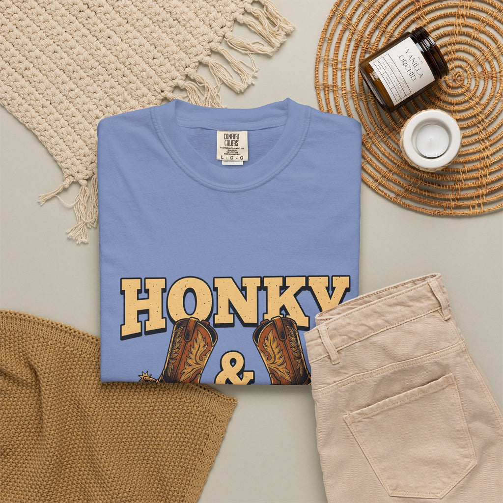 Cowboy Boots T-Shirt Cowgirl Country Gift Women Vintage T-Shirt Boot T-Shirt Cowgirl Fan Rodeo T-Shirt Country Graphic Western Spurs T-Shirt