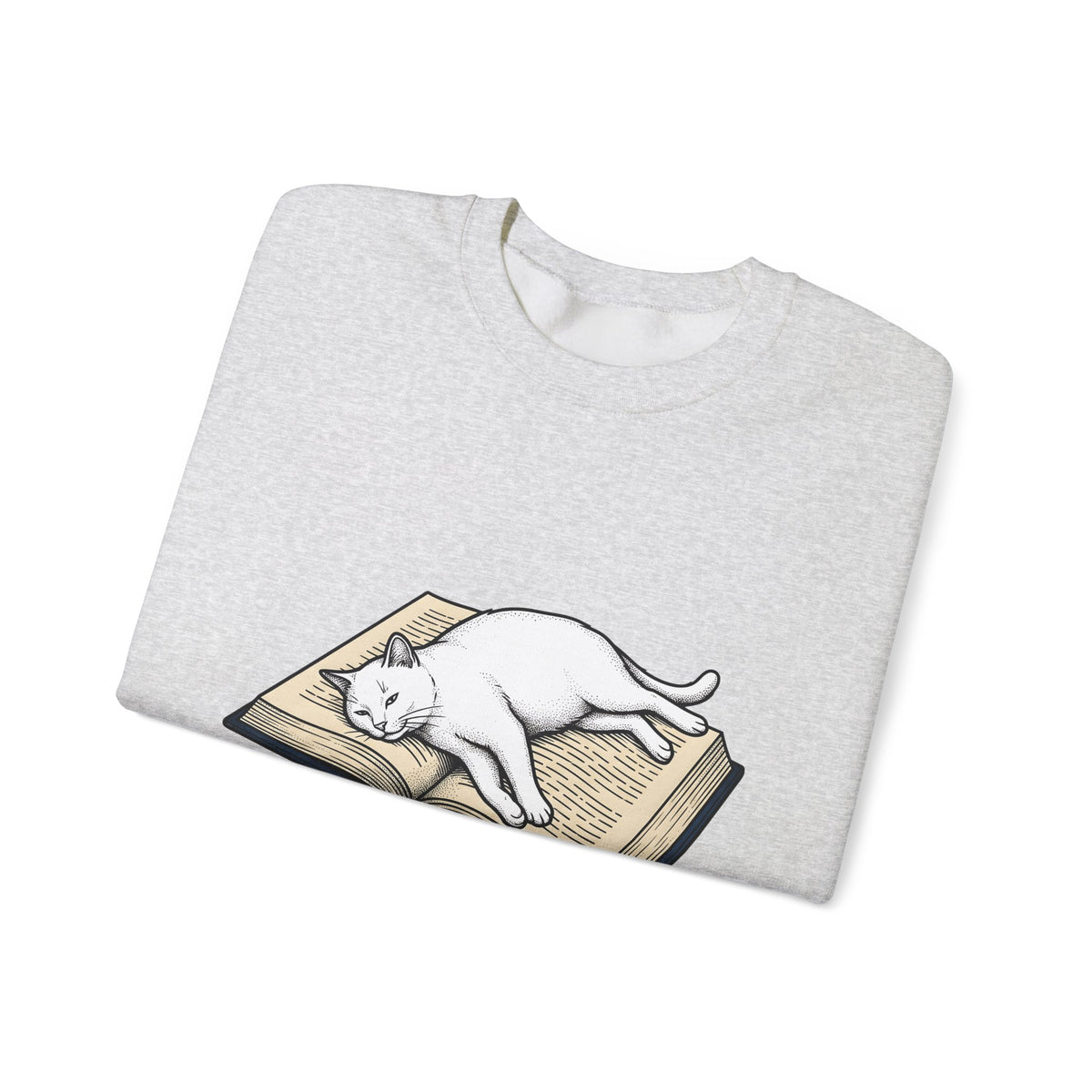 Kitten Read Sweatshirt Cat Reader Gift Women Retro Sweatshirt Kitten Sweatshirt Cat Fan Vintage Sweatshirt Bookworm Graphic Sketch Spectacles Sweatshirt