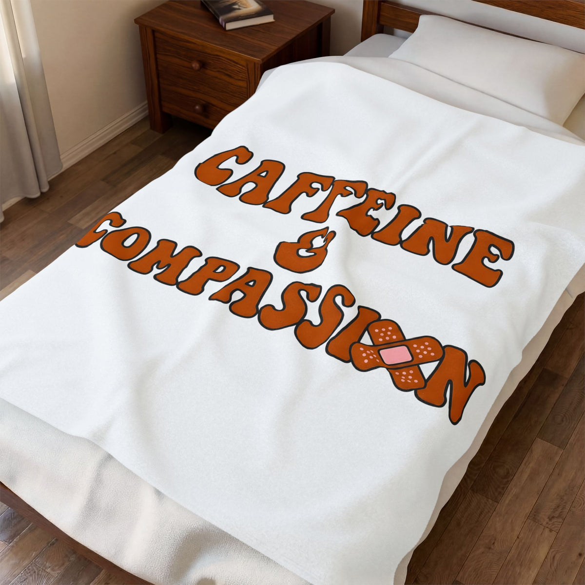 Bandage Art Blanket Nurses Classroom Gift Women Retro Blanket Bandages Blanket Nurse Enthusiast Vintage Blanket Education Graphic Line Art Espresso