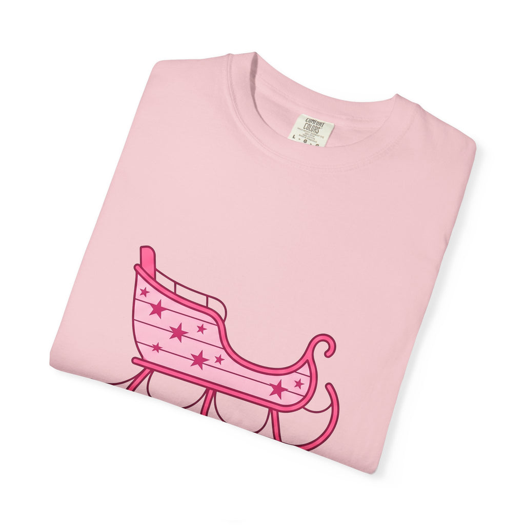 Holiday Sleigh Holiday Frost Gift Winter Sleigh Bell Christmas Fan Winter Wonderland Frosty Sleek T-Shirt