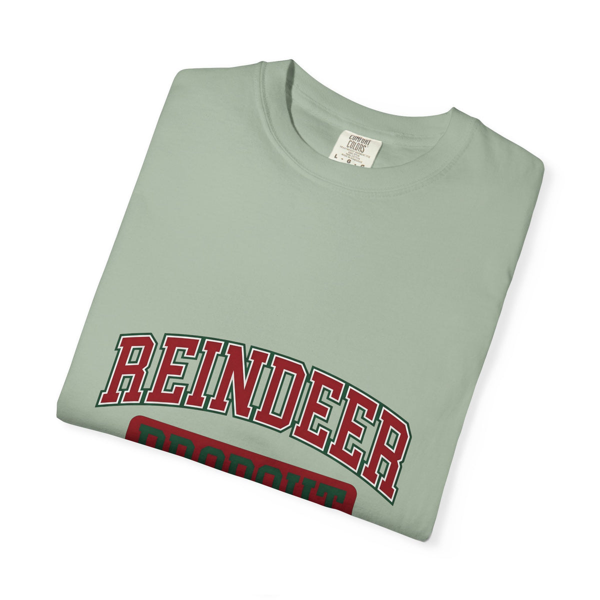 College Varsity Lettering Christmas Festival Gift Heavy Letterman Xmas Fan Bold Celebration T-Shirt