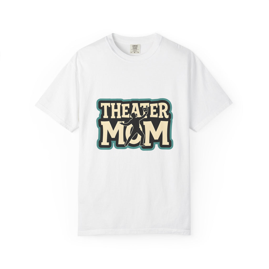 Play Actor T-Shirt Moms Show Gift Women Line Art T-Shirt Thespian T-Shirt Mother Fan Minimalist T-Shirt Drama Graphic Old School Theater Mask