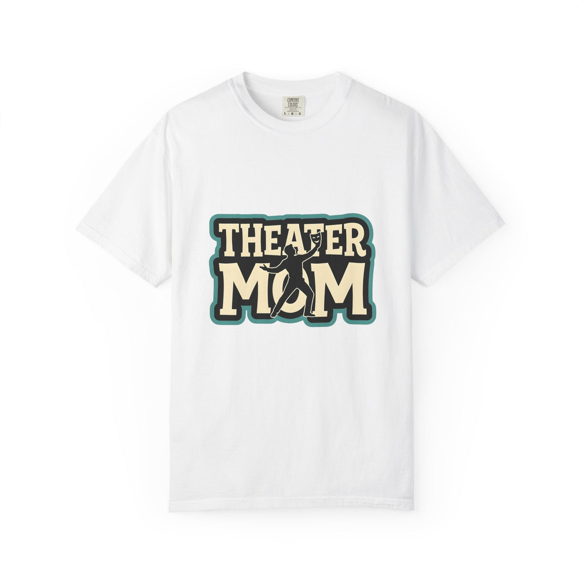 Play Actor T-Shirt Moms Show Gift Women Line Art T-Shirt Thespian T-Shirt Mother Fan Minimalist T-Shirt Drama Graphic Old School Theater Mask