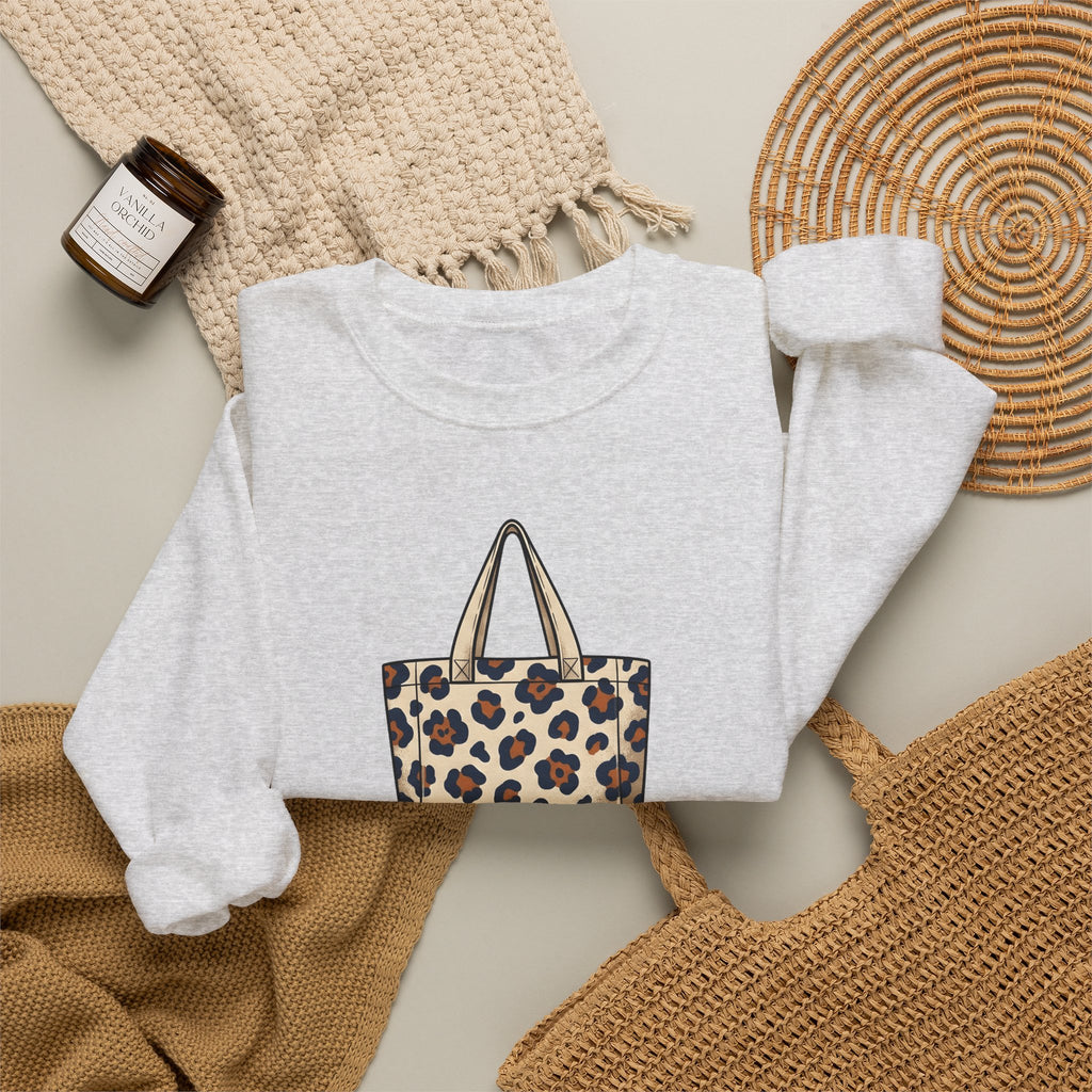 Leopard Sweatshirt Sweatshirt Teachers Literacy Gift Women Rustic Sweatshirt Tote Sweatshirt Educator Enthusiast Country Sweatshirt Reading Graphic Simple Book