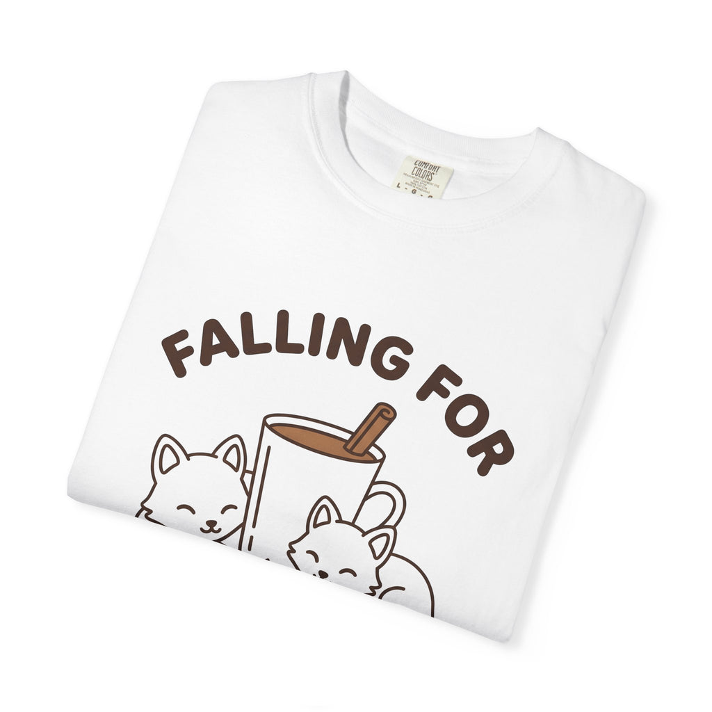 Fox Coffee Cup T-Shirt Coffee Animal Gift Women Cute T-Shirt T-Shirt T-Shirt Coffee Fan Coffee T-Shirt Graphic Kawaii T-Shirt Minimalist Cinnamon Stick