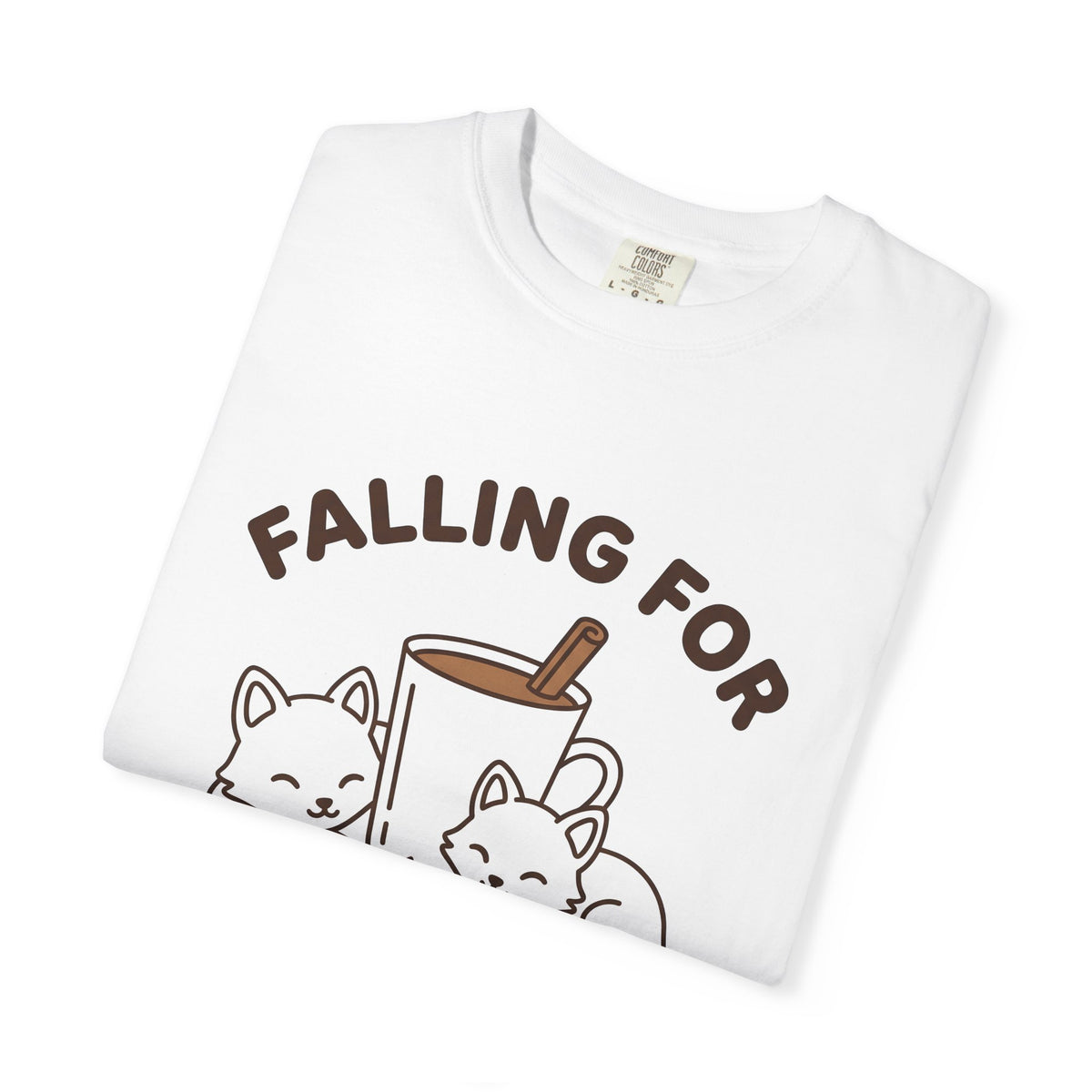 Fox Coffee Cup T-Shirt Coffee Animal Gift Women Cute T-Shirt T-Shirt T-Shirt Coffee Fan Coffee T-Shirt Graphic Kawaii T-Shirt Minimalist Cinnamon Stick