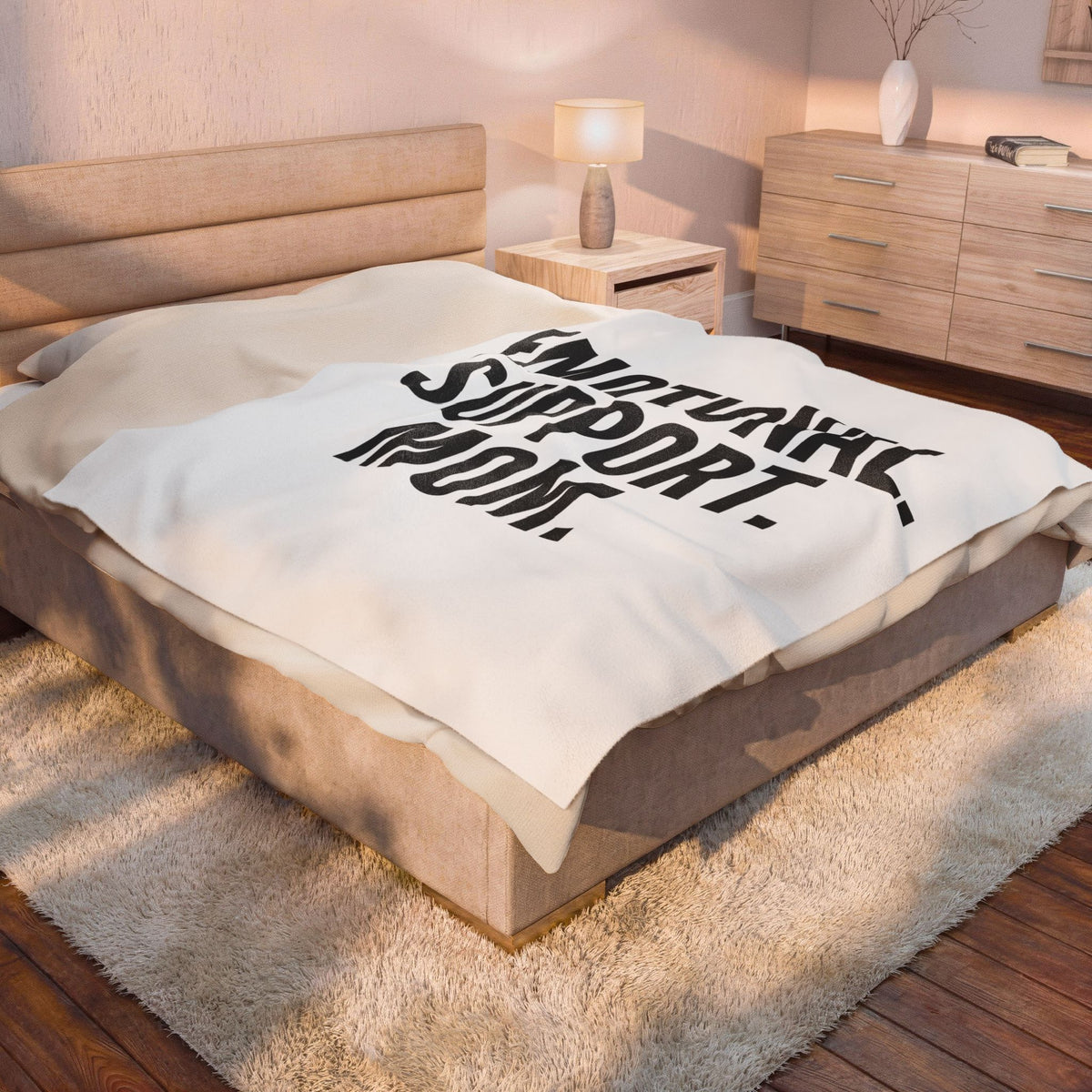 Thick Letters Blanket Moms Ladies Gift Women Sleek Blanket Typography Blanket Motherhood Fan Minimalist Blanket Woman Graphic Current Household