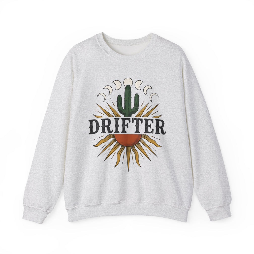 Desert Sun Sweatshirt Cowgirl Cowboy Gift Women Southwestern Sweatshirt Desert Sweatshirt Rodeo Fan Western Sweatshirt Ranch Graphic Antique Moon Cycle Sweatshirt