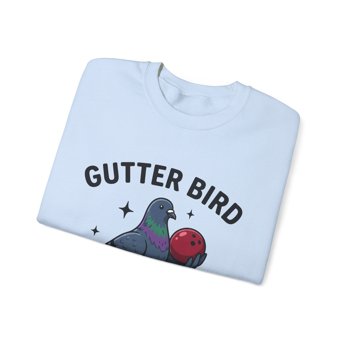 Bird Bowling Sweatshirt Bowling Satire Gift Women Animated Sweatshirt Bowling Ball Sweatshirt Bowling Fan Cartoon Sweatshirt Parody Graphic Old School Tenpin