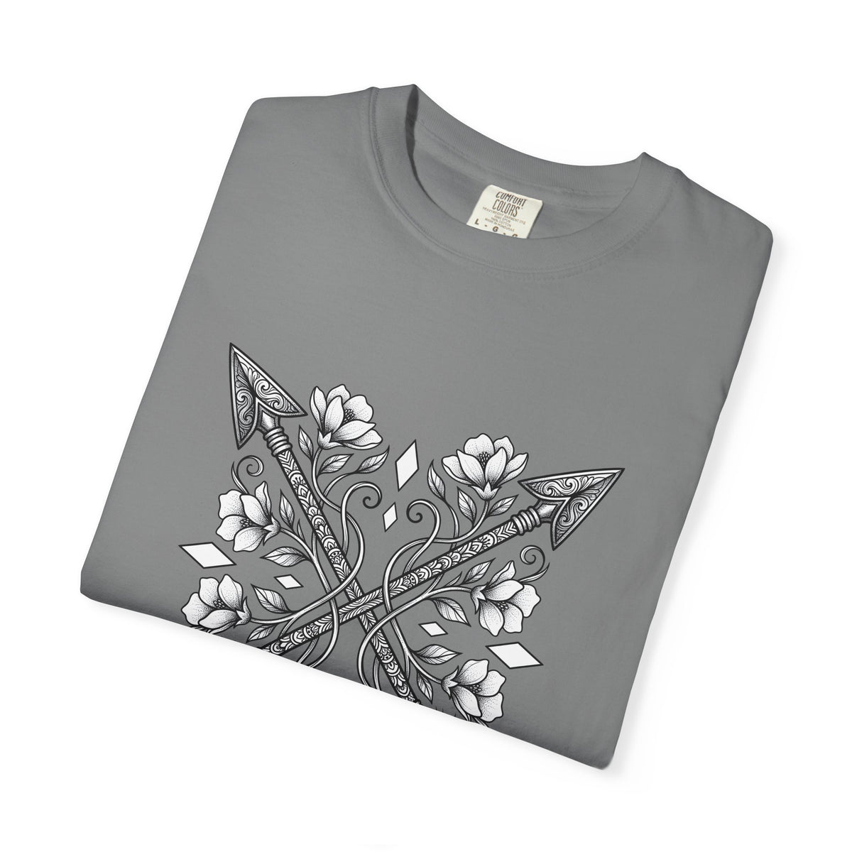 Crossed Arrows T-Shirt Cowgirl Rodeo Gift Women Tribal T-Shirt Arrows T-Shirt Cowgirl Fan Native T-Shirt Rodeo Graphic Classic Blossom T-Shirt