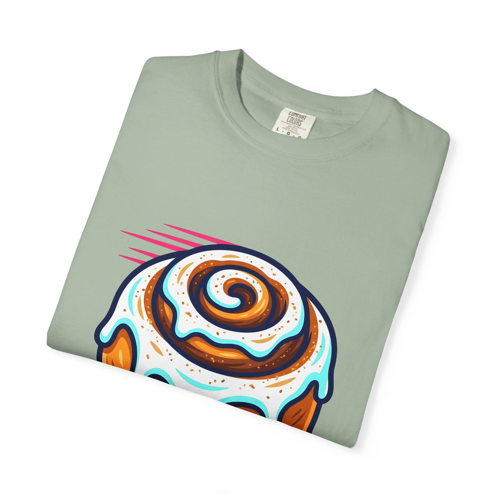 Cinnamon Pastry T-Shirt Desserts Bakery Gift Women Line Art T-Shirt Danish T-Shirt Dessert Fan Illustration T-Shirt Bakery Design Classic Topping