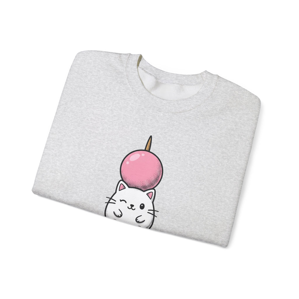 Feline Mochi Cat Snack Gift Adorable Cat Cat Fan Kitty Food Comic Sweet Candy Sweatshirt