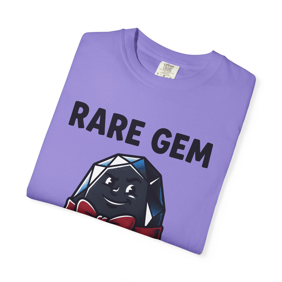 Jewel Icon Christmas Satire Gift Animation Gemstone Xmas Fan Cartoon Parody Classic Crimson Knot T-Shirt