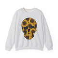 Bloom Skull Sweatshirt Floral Alternative Gift Women Pop Art Sweatshirt Sugar Skull Sweatshirt Floral Fan Pop Art Sweatshirt Punk Graphic Tribal Petals Sweatshirt