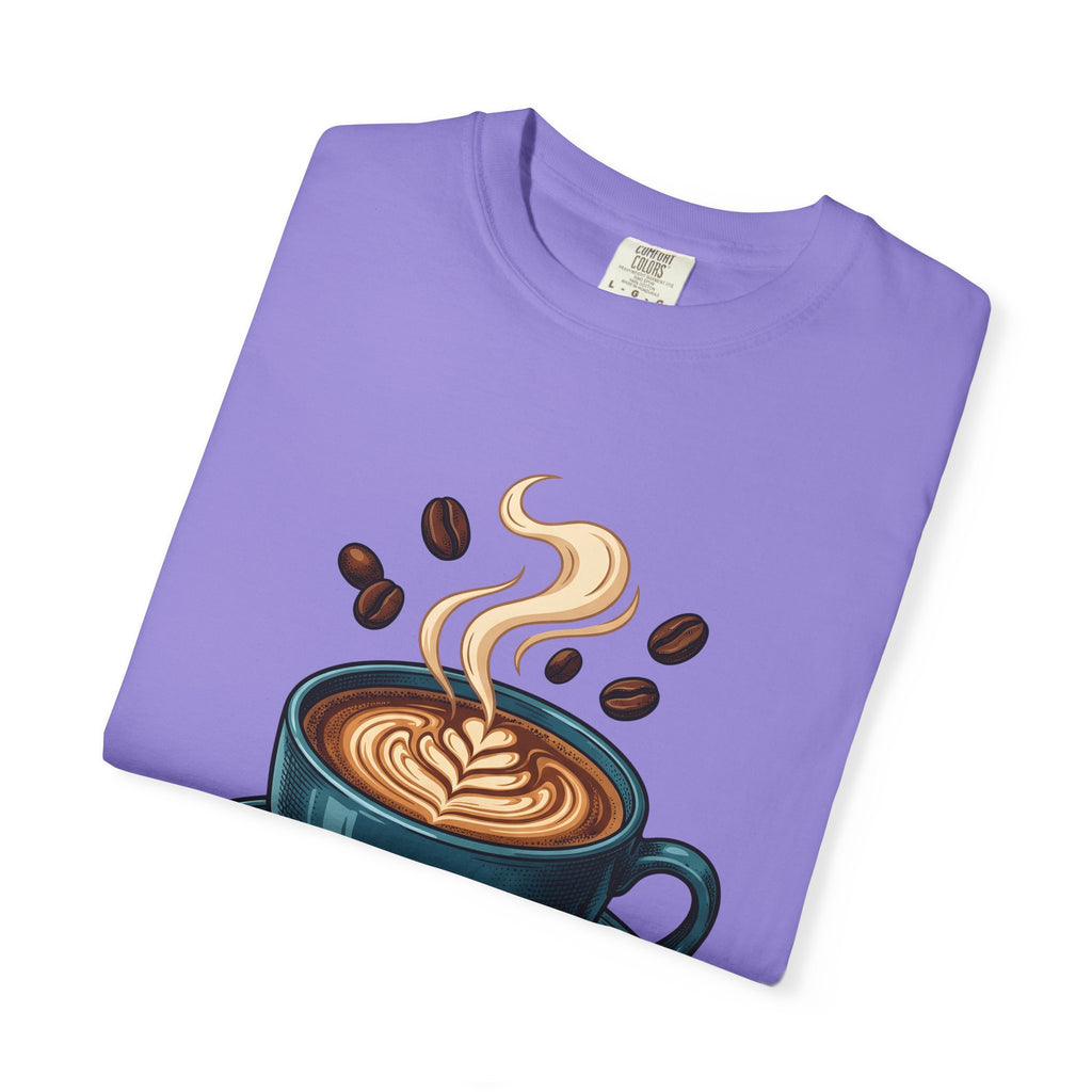 Espresso Cup T-Shirt Coffee Cuisine Gift Women Line Art T-Shirt Coffee T-Shirt T-Shirt Coffee Fan Coffee Art T-Shirt Food Graphic Classic Coffee Seeds